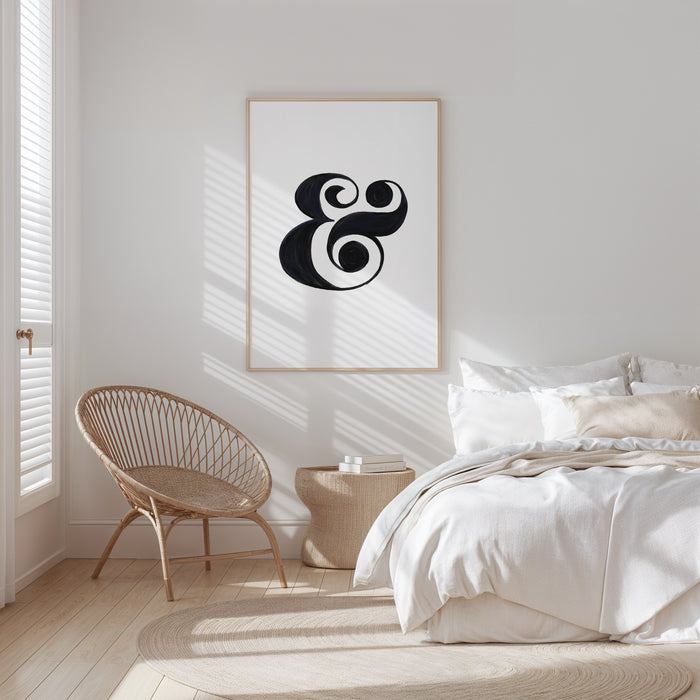 Ampersand Eloquent Swash print