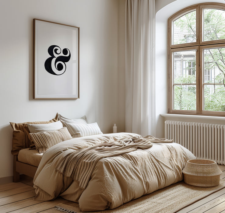 Ampersand Eloquent Swash print