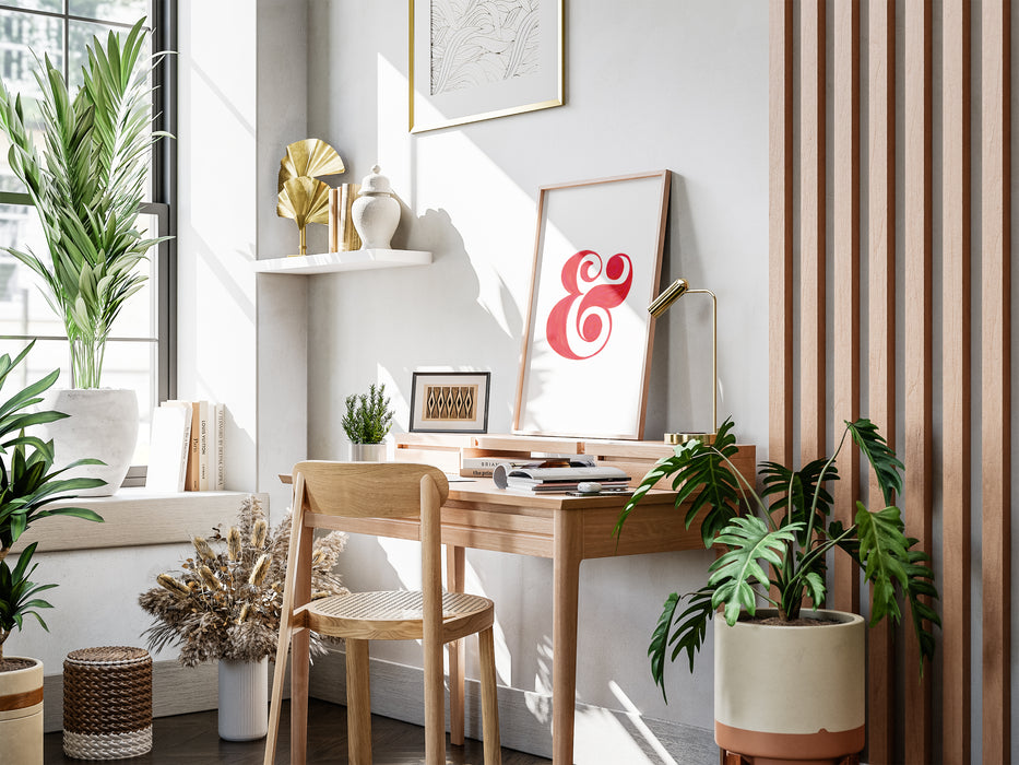 Ampersand Eloquent Swash print