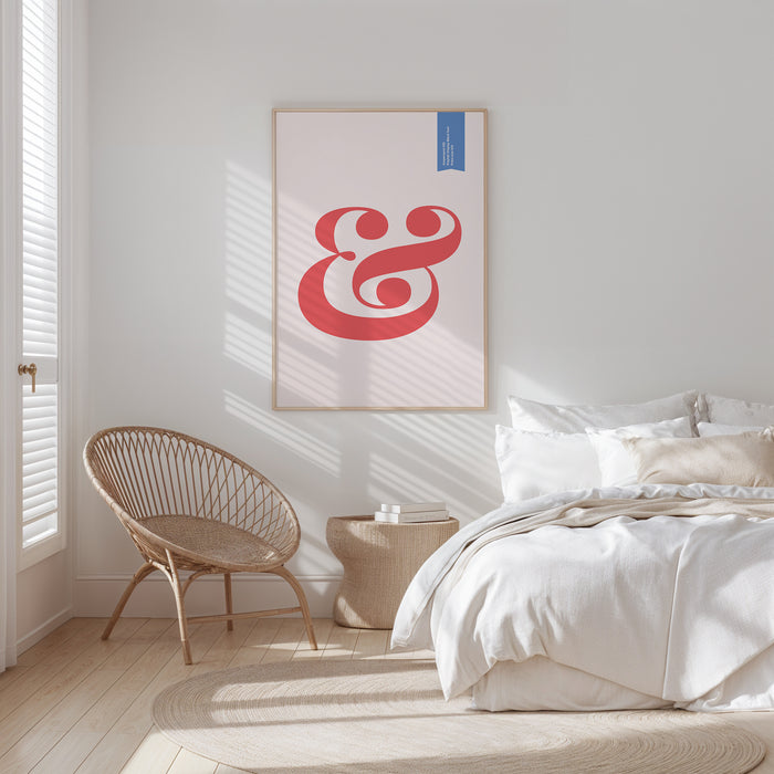 Ampersand print