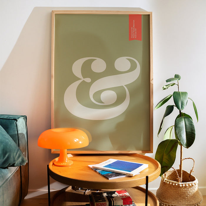 Ampersand print