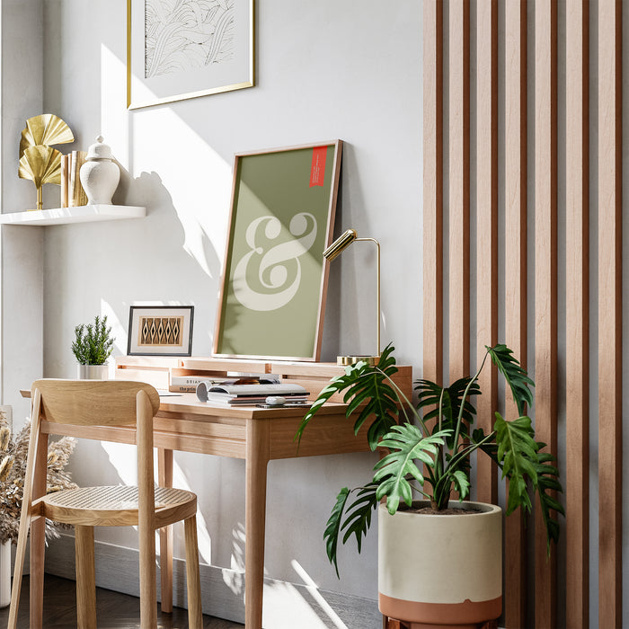 Ampersand print