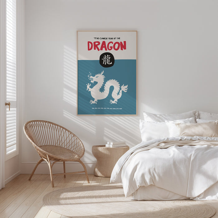 Chinese Year Of The Dragon print