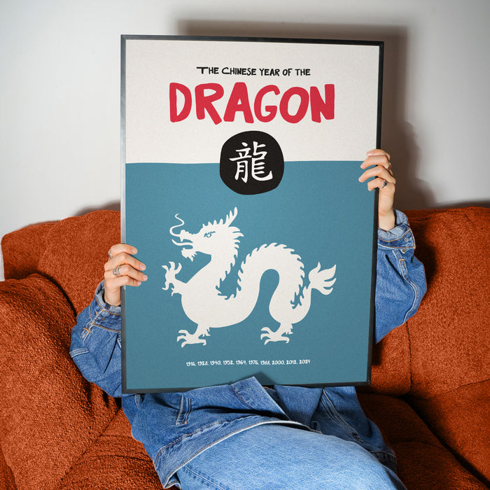 Chinese Year Of The Dragon print