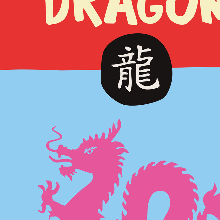 Chinese Year Of The Dragon print