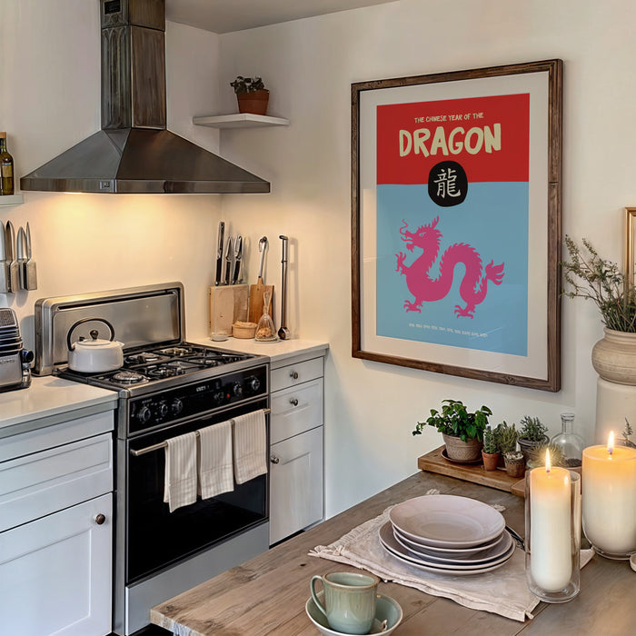 Chinese Year Of The Dragon print