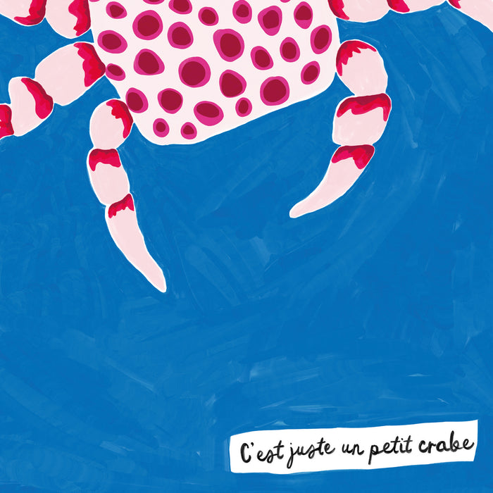 French Crab print