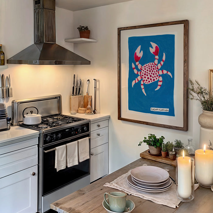 French Crab print