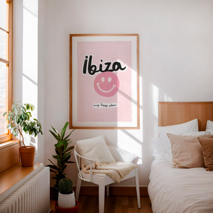 Ibiza Is My Happy Place print