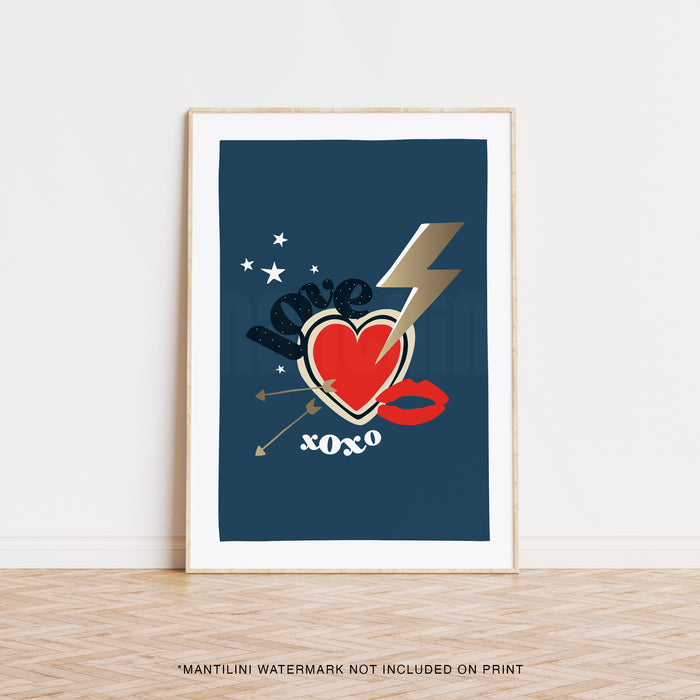 Love Icons print