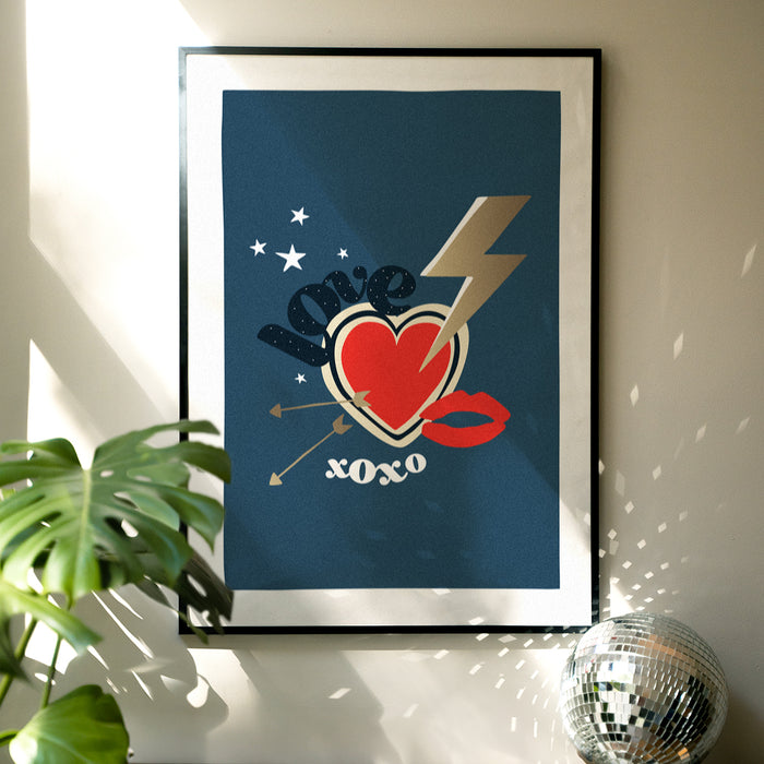 Love Icons print