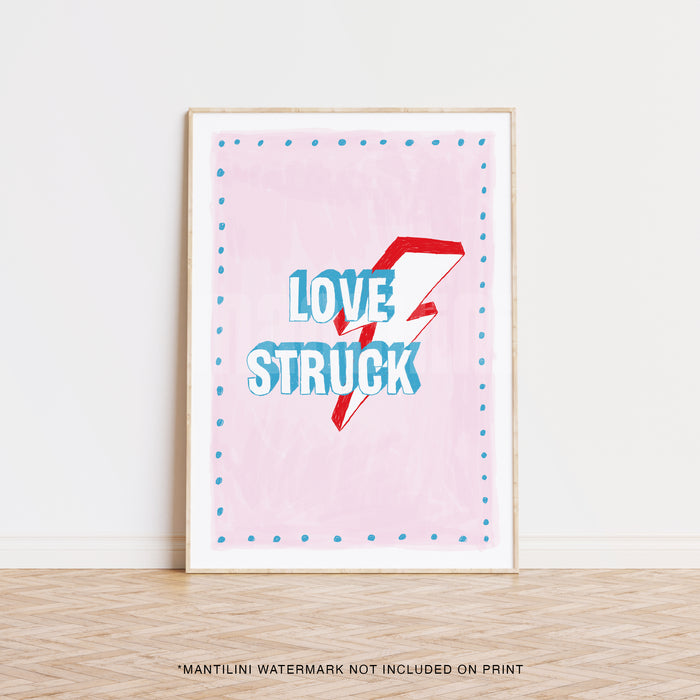 Love Struck print
