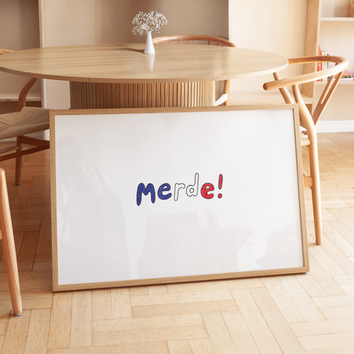 Merde! print