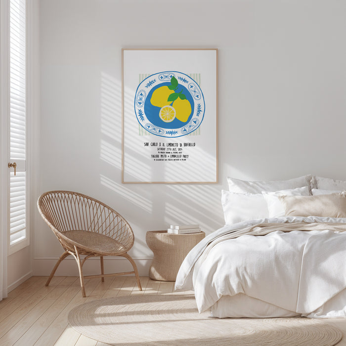 Sicilian Lemons print
