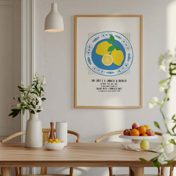 Sicilian Lemons print