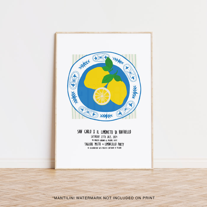 Sicilian Lemons print