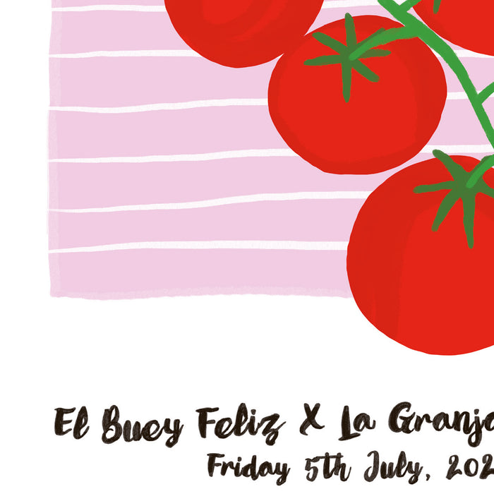 Tomatoes Spanish Tapas print