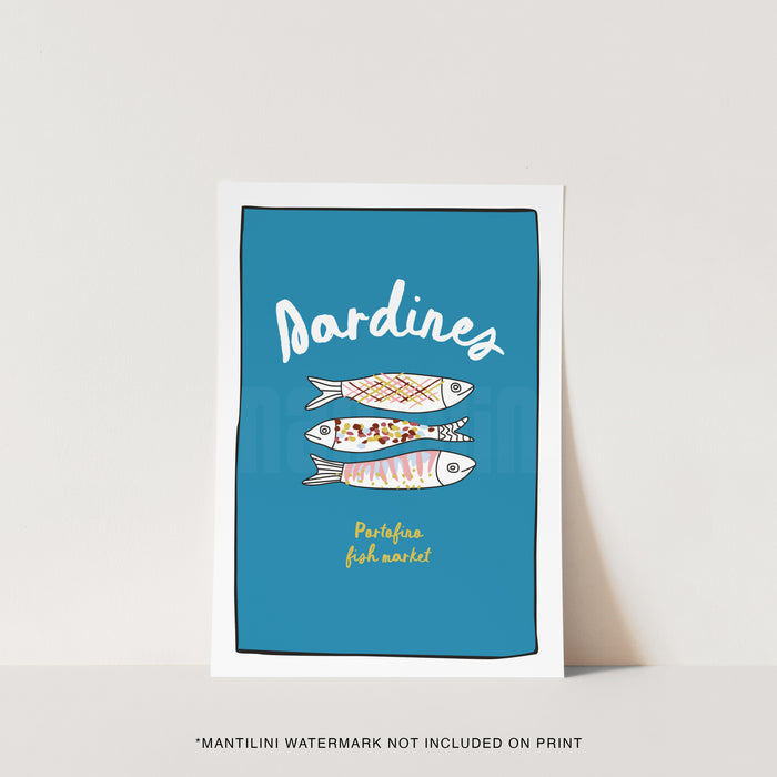 Sardines print