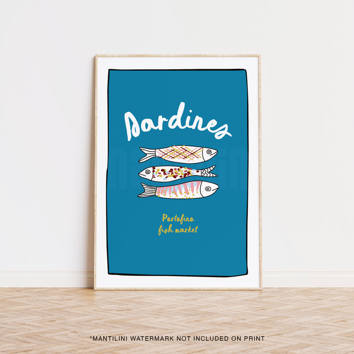 Sardines print